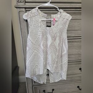 Anthropology Plenty By Tracy Reese Sleeveless Shirt